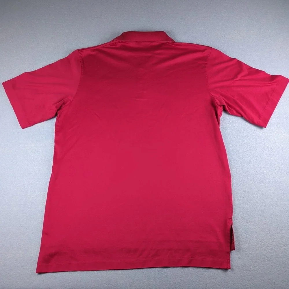 Vintage Polo Golf Ralph Lauren Shirt Mens Medium Red Crest Logo Embroidery